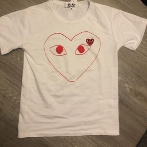 NWT Comme des garçons PLAY t shirt M
